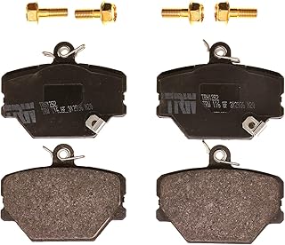 Kit de plaquettes de frein à disque trw pro trh1252 pour smart fortwo