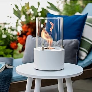 Chauffage de table extérieur, poêles à l'éthanol, poêle à dessus en verre, pot