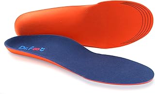 Dr. foote semelles orthopédiques pour pieds plats inserts de chaussures de soutien