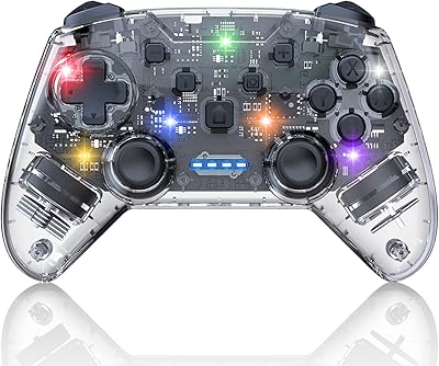 Manette pro sans fil, manette à distance bluetooth cristacon, manette pour nintendo switch