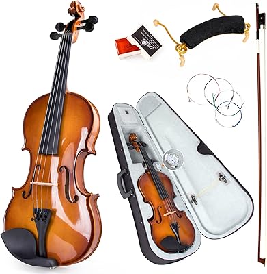 Violon 4-4 pleine grandeur ensemble camisole en bois massif pour étudiants adultes débutants