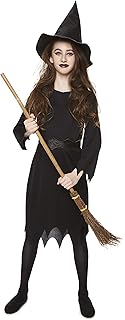 Costume de sorcière pour enfants, costume d'halloween, taille s