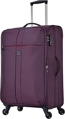Eminent bagage unisexe en polyester extensible, doux et léger, avec serrure tsa, modèle