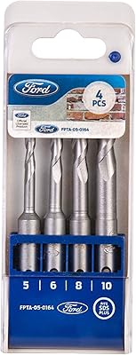 Jeu de lames à béton ford tools sds-plus, 4 pièces