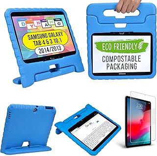 Étui de protection durable copper dynamo pour enfants pour samsung galaxy tab 4