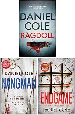 Coffret de collection de livres daniel cole ragdoll série 3 (ragdoll, hangman, endgame)