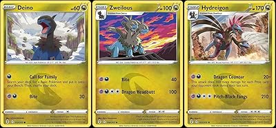 Carte hydregon 115 203 cieux évolutifs foil jeu de cartes pokémon