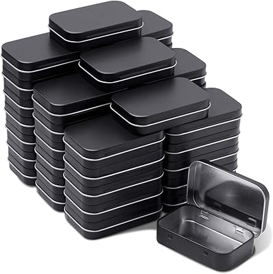 Bacs métalliques rectangulaires à charnière tamisi paquet de 40 petits