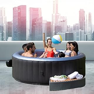 Jacuzzi gonflable avec chauffage rapide jusqu'à 40 degrés adapté aux bains spa et sauna à domicile pour 2 à 4 personnes. L'alternative e-commerce intelligente au Sénégal : Diaytar