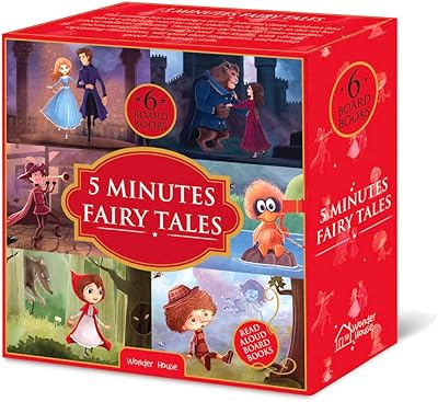 Coffret de contes de fées en 5 minutes : coffret cadeau de 6