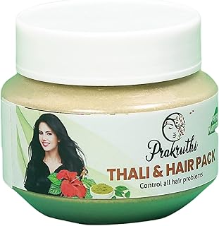 Pack capillaire à base de plantes ayurvédiques prakruthi et poudre de thali