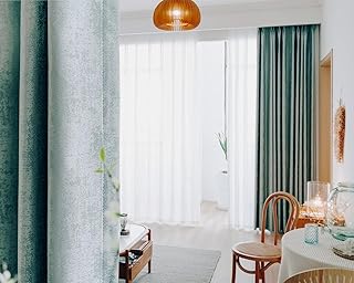 Rideaux occultants blancs pour chambre à coucher, rideaux anti-bruit et pare-soleil pour salon