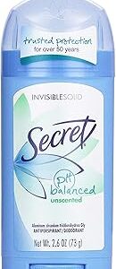 Déodorant anti-transpirant solide invisible secret non parfumé 26 oz (paquet de 10). Diaytar Sénégal : Innovation, diversité et accessibilité