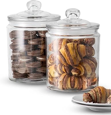 Bocaux de cuisine en verre quicera®, récipients de stockage d'aliments et de biscuits