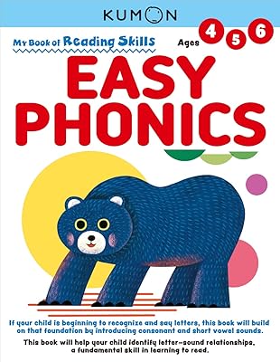 Mon livre de compétences en lecture : easy phonics