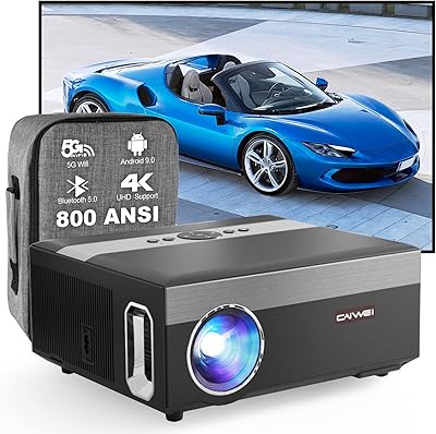 Projecteur ultra hd pour home cinéma 4k de jour 5g wifi