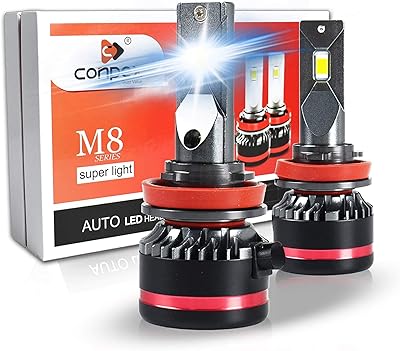 Kit de conversion d'ampoule de phare led conpex h7 12 000 lumens ultra