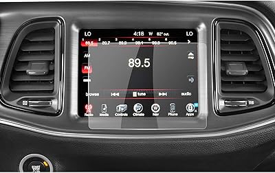 Protecteur d'écran de navigation pour dodge challenger srt 392 hellcat uconnect 2015-2018 voiture