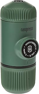Machine à expresso portable wacaco nanopresso avec couvercle de protection - baregmg, vert