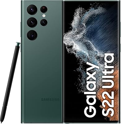 Samsung galaxy s22 ultra 5g (vert, 12 go, 256 go de stockage)