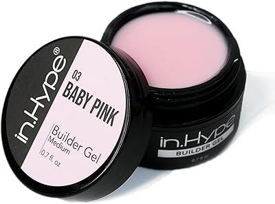 Gel de construction dur uv/led inhip pour l'extension et le renforcement des ongles