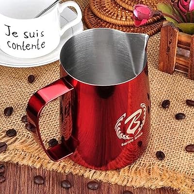 Pichet space barista 350 ml rouge