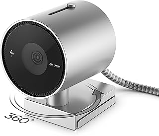 Webcam hp 950 4k avec cadre facial ai avec champ de vision
