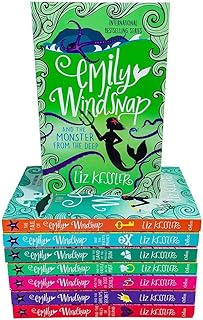 Un ensemble de 8 livres inspirés du conte d'emily windsnap sparkling underwater adventures
