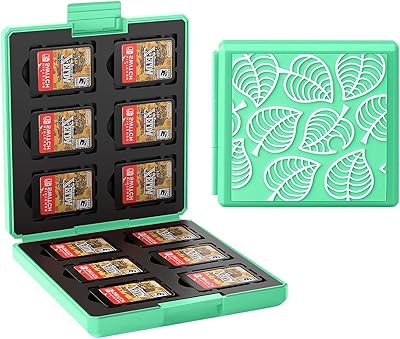 Étui pour cartes de jeu elecdon pour nintendo switch, boîtier rigide portable, support