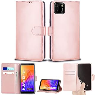 Coque compatible huawei y5p - [5,45 pouces] housse de protection complète en cuir