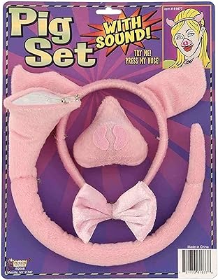 Ensemble d'accessoires de costume d'animal forum novelties avec sons