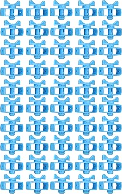 50pcs cosfog isolateurs de clôture électrique tendeur de ligne de tension pour la sécurité