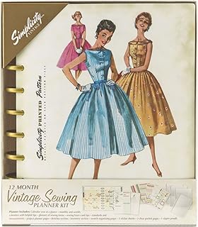 Simplicité couture vintage 12 mois 232 pages 86" x 95"