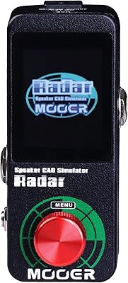 Simulateur de guitare d'armoire radar mooer mss1, 2,2"*1,7"*4,2"