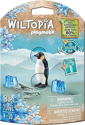 Playmobil 71061 jouet animal welltopia manchot empereur enfants 4-10 ans durable pingouin