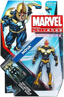 Figurine marvel universe series 4 019 nova 3,75 pouces