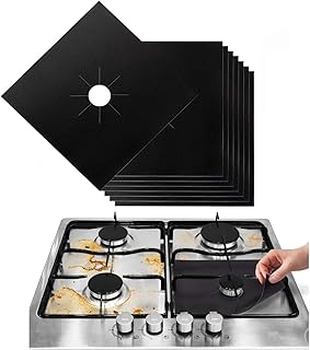 Couvercles de cuisinière à gaz rubik, 8 pièces, couvercles antiadhésifs réutilisables en aluminium