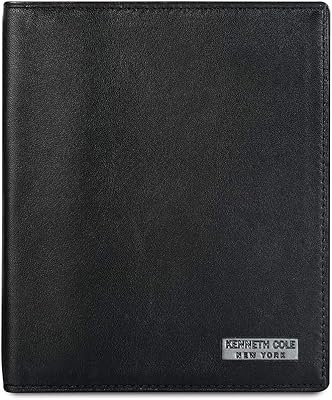 Porte-passeport pour homme - organisateur de voyage en cuir italien pur avec deux