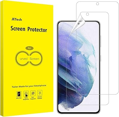 Protecteur d'écran geetech compatible avec samsung galaxy s21 62 pouces clarté
