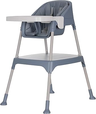 Chaise haute 3 en 1 evenflo de trello gris pièce