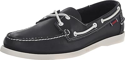 Chaussures docksides portland sebago pour hommes, 7 uk, noir, 43 eu