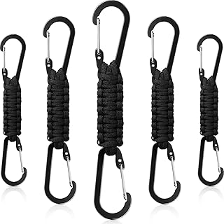 Porte-clés paracord corde paracord tressée clips pour clés clip pour porte-clés outils