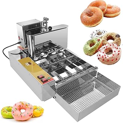 Machine à beignets automatique 4 rangées avec panneau de commande intelligent contrôle la température