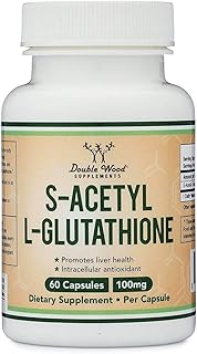 Suppléments de bois s-acétyl-l-glutathion - 60 x 100 mg capsules