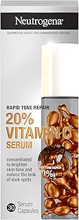 Neutrogena rapid tone repair 20 % de capsules de sérum éclaircissant à la vitamine