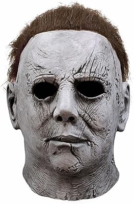 Masque d'halloween michael myers effrayant en latex idéal pour les fêtes