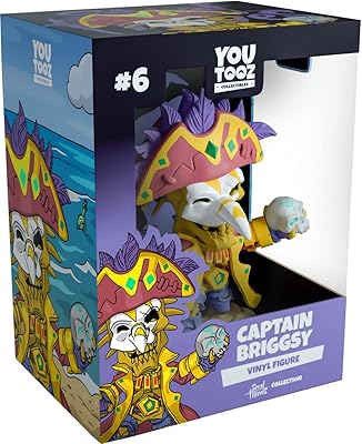 Figurine en vinyle sea of ​​​​thieves du capitaine preachy yt d'uto