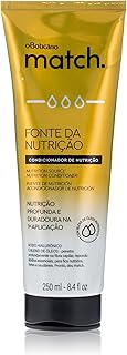 O boticario match nutrition source après-shampooing pour cheveux fins, 250 ml
