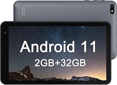 Tablette 7 pouces android 11 3 go de ram et 32