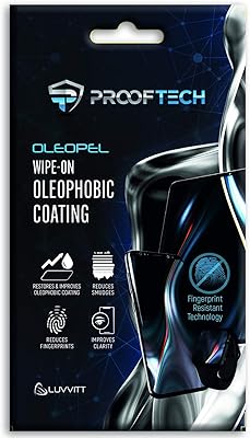 Kit de revêtement effaçable oleopop liquide anti-empreintes digitales de 4 ml pour tous